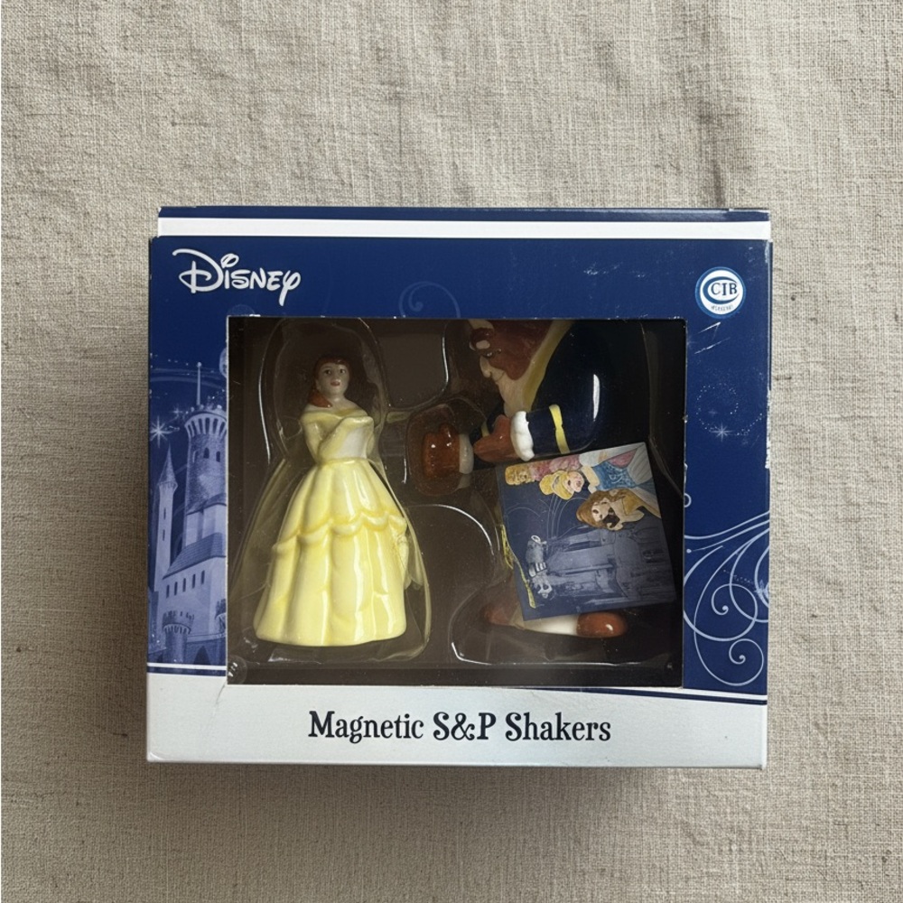 Disney Belle and Beast Yellow Magnetic S&P Shakers